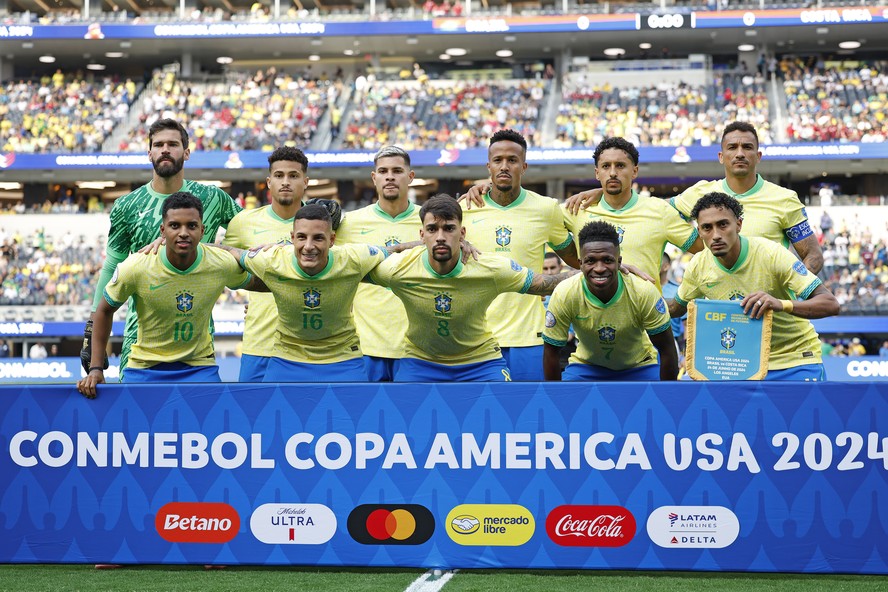 Seleção brasileira busca primeira vitória na Copa América 2024