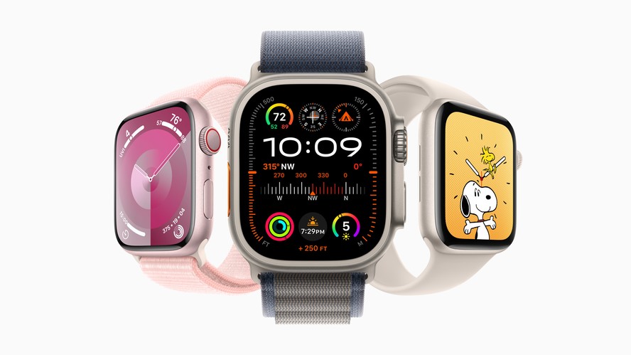 Apple inicia nesta quarta-feira a venda dos novos relógios Series 9 e Ultra 2