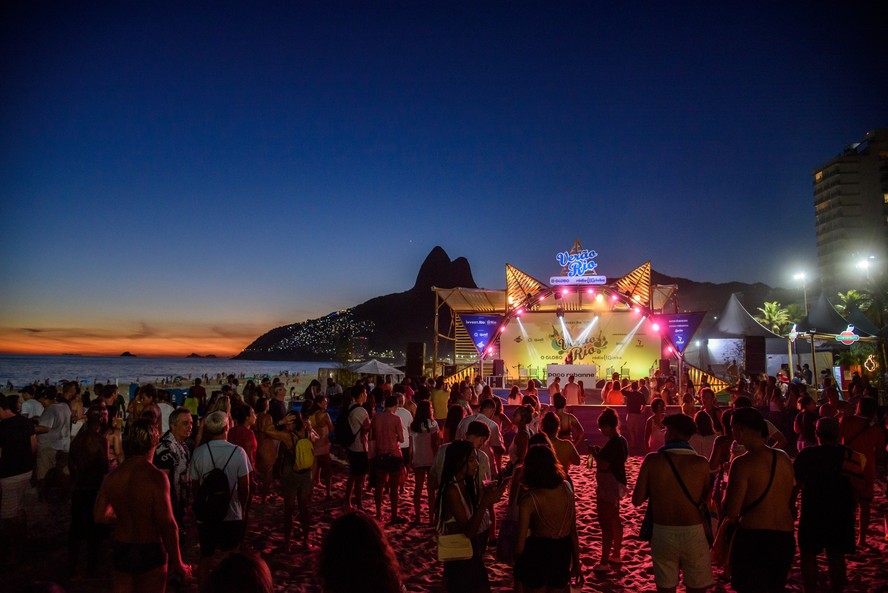 De dia, Verão Rio tem atividades esportivas, e, à tarde, a música entra em cena