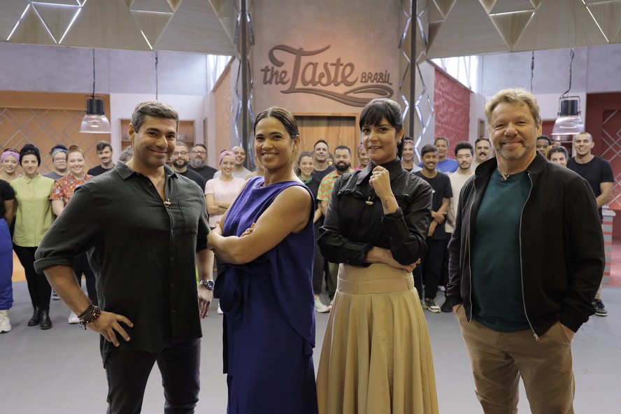Time de jurados do 'The Taste Brasil'