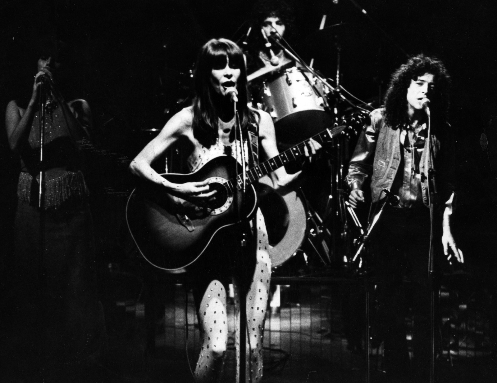 Rita Lee  e o Cães e Gatos, em 1978 — Foto: Arquivo / Agência O Globo