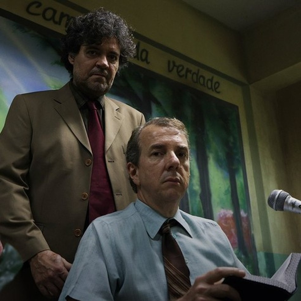 Felipe Camargo e Augusto Madeira, protagonistas de 'Santo maldito', do Star+ (Foto: Star+) — Foto:         