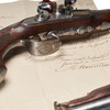 Pistolas históricas pertencentes a um dos 'pais fundadores' dos EUA vão a leilão por até R$ 2,4 milhões - Divulgação / Christie’s