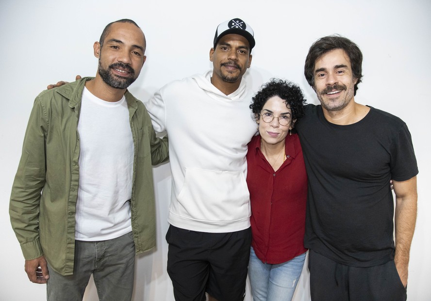 Silvio Guindane, Marcello Melo Jr., Isadora Ferrite e Erom Cordeiro