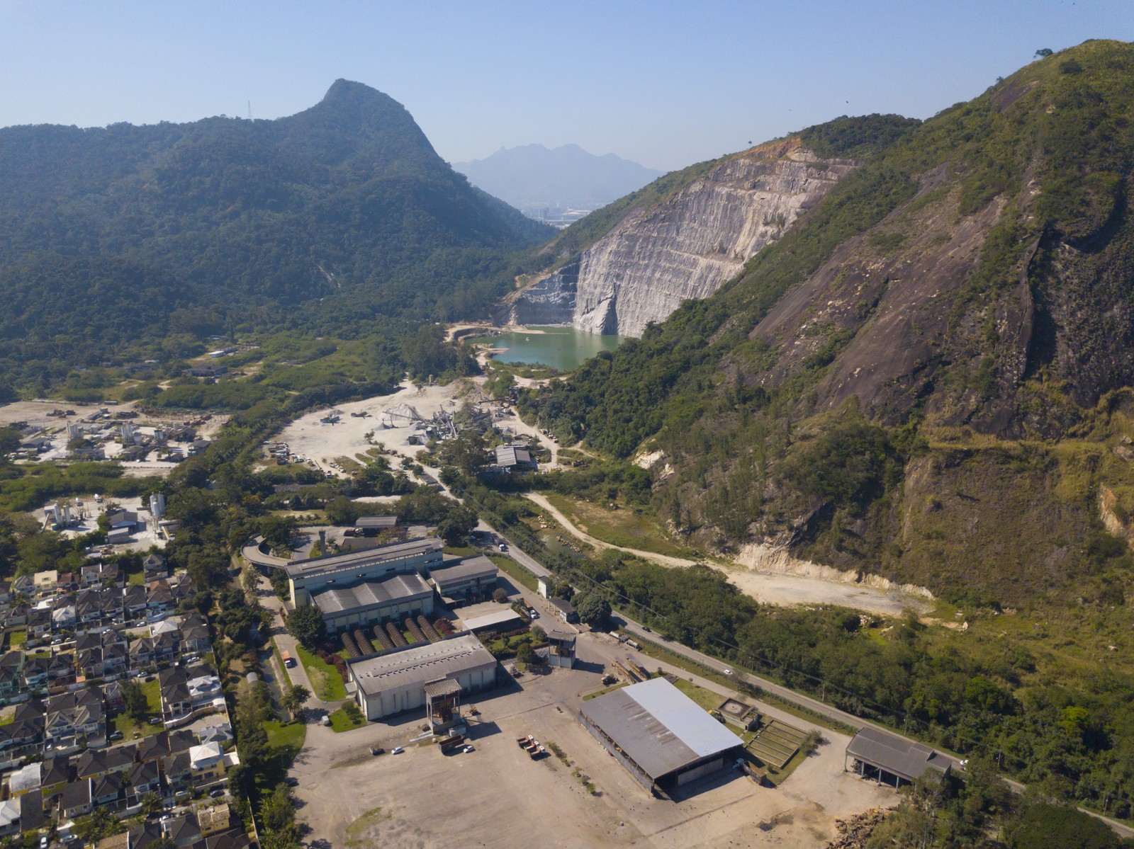 Vista aérea do Centro de Pesquisa da ComlurbDivulgação