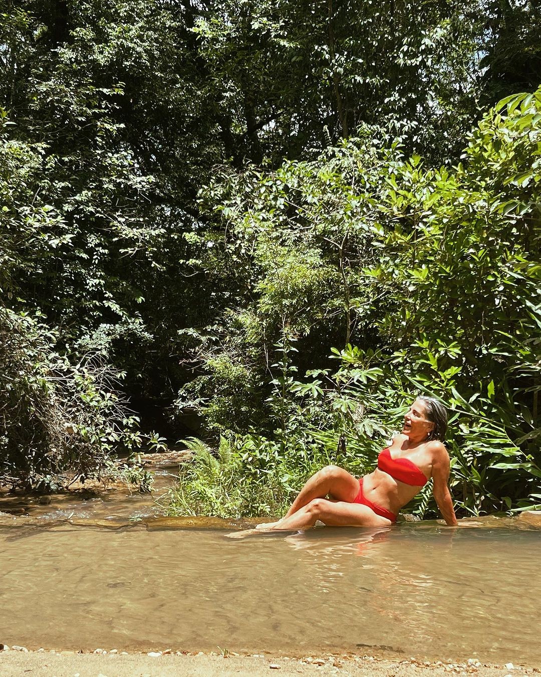 Gloria Pires leva estilo de vida saudável — Foto: Reprodução Instagram