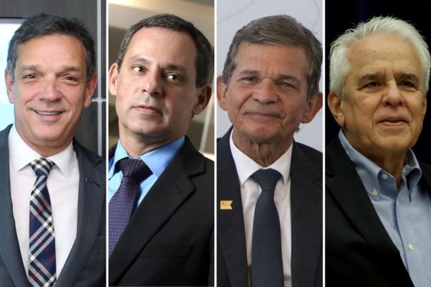 Presidentes da Petrobras no governo Bolsonaro: Caio Andrade, José Mauro Coelho, Silva e Lula e Castello Branco