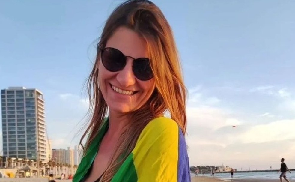 Karla Stelzer está desaparecida em Israel após ataque do Hamas durante rave — Foto: Reprodução