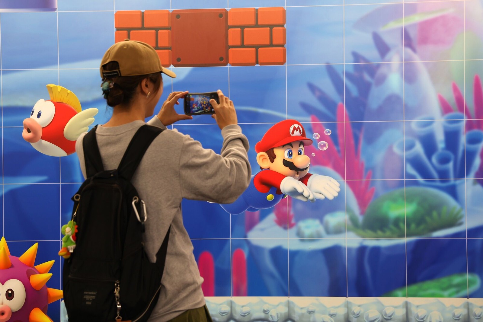 Mural com Super Mario: empresa japonesa foi fundada em 1889