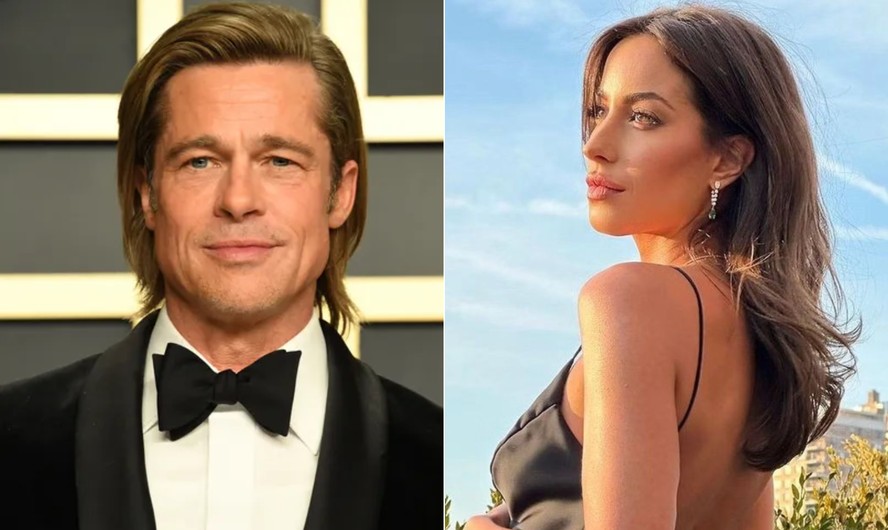 Brad Pitt e nova namorada, 26 anos mais nova, estão morando juntos