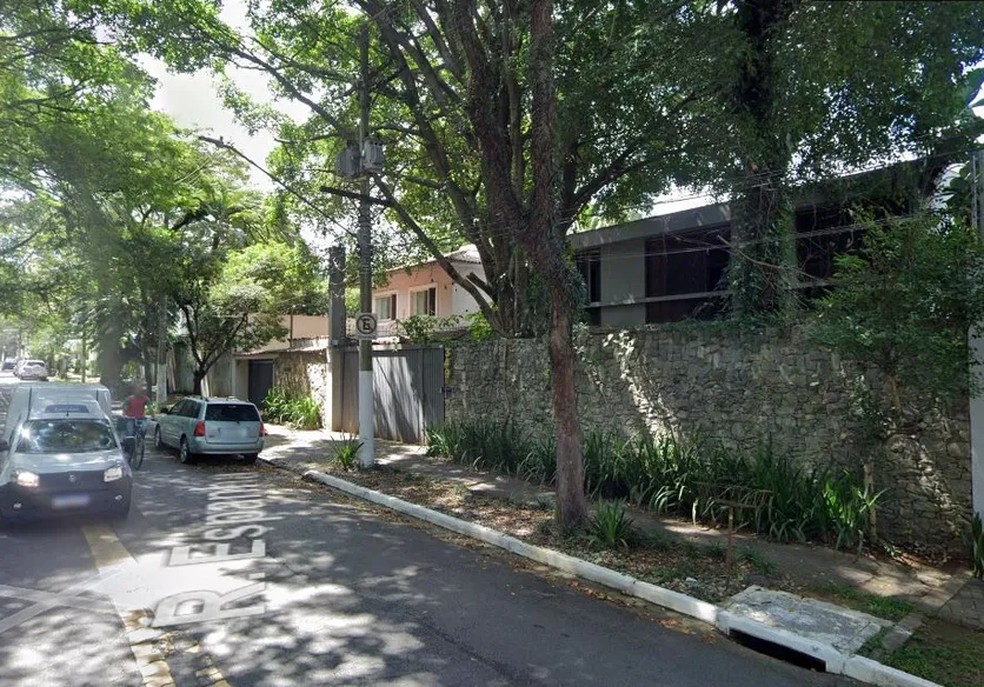 Rua onde morou Gal Costa — Foto: Reprodução