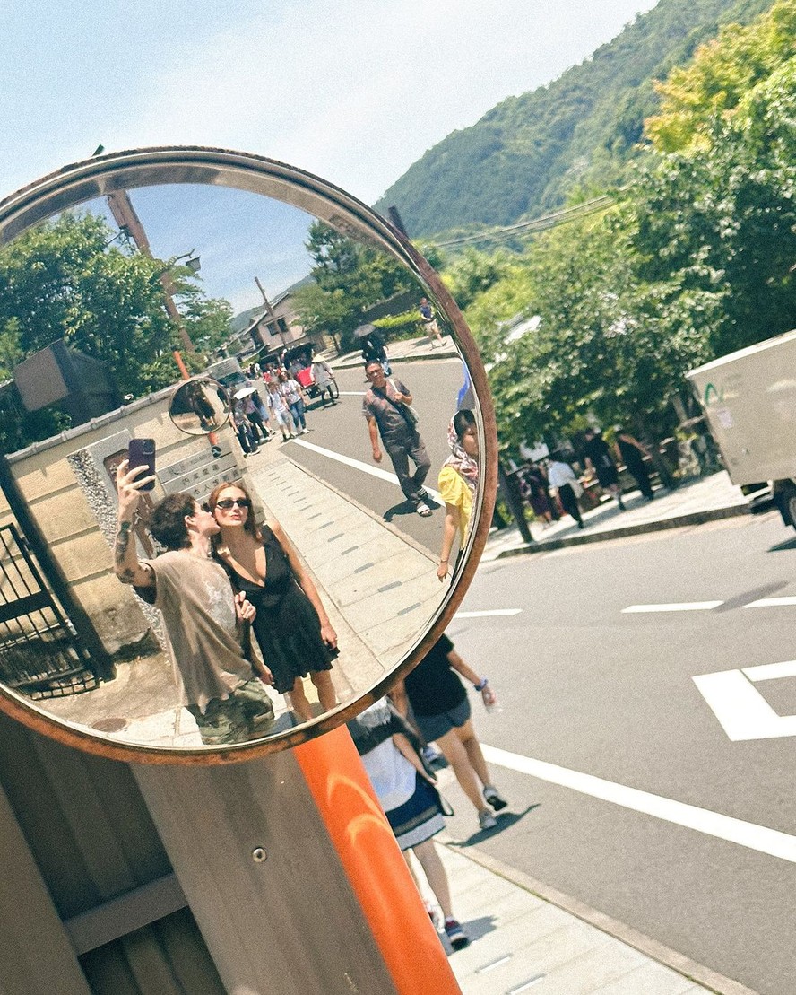 João Lucas e Sasha em novas fotos no Japão