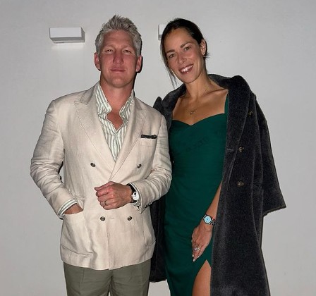 Ana Ivanovic e Bastian Schweinsteiger — Foto: Reprodução/Instagram