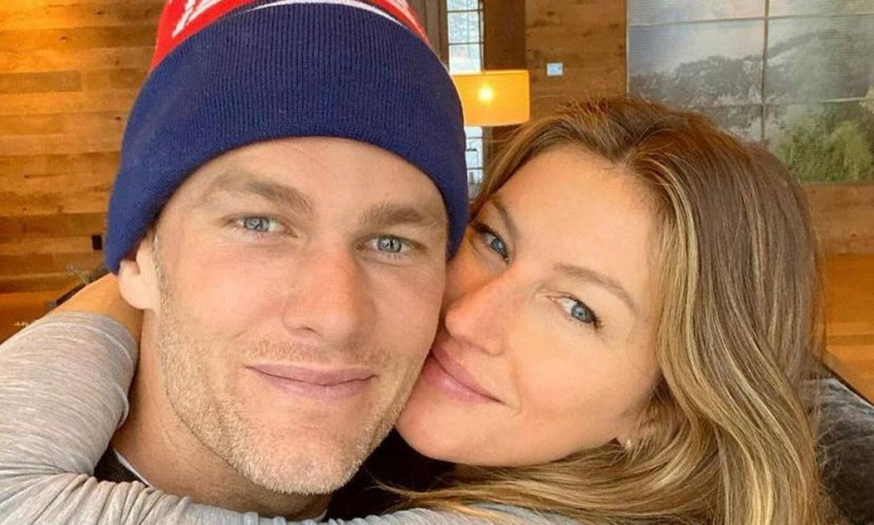 Tom Brady e Gisele Bündchen — Foto: Reprodução