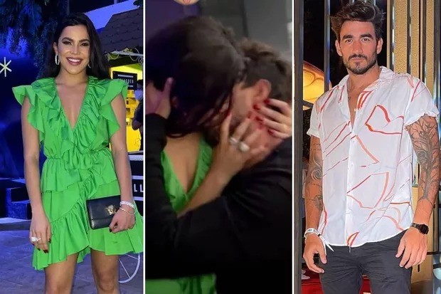 Napolitano já ficou com outra ex-participante do reality. No ano passado, ele revelou que beijou Emilly Araújo, campeã do "BBB" 17, em uma festa — Foto: Reprodução/Instagram