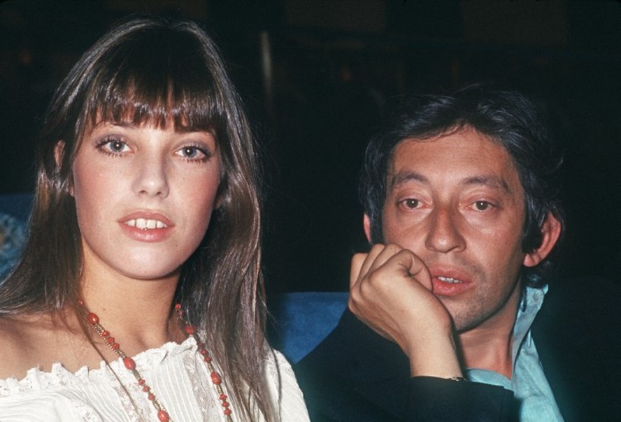 Serge Gainsbourg e Jane Birkin em setembro de 1970