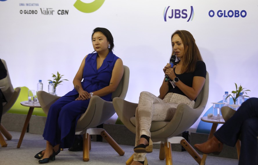 Stella Hiroki, da PUC-SP, e Sabine Zink, da startup social SAS Brasil: soluções para desafios locais não podem ser importadas