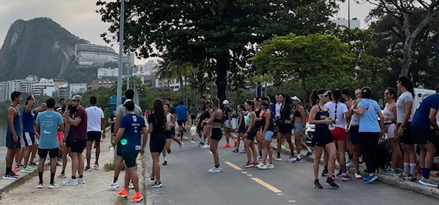 O Retão de Ipanema às seis horas da manhã