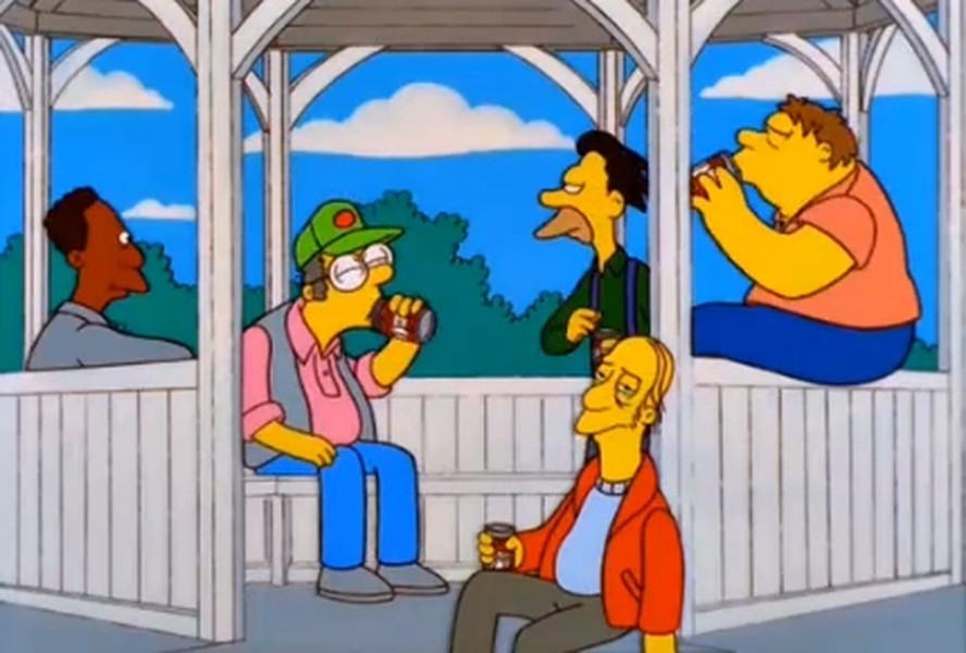‘Os Simpsons’: Larry Dalrymple, cliente fiel do Bar do Moe, viralizou após morrer no seriado