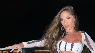 Anamara participou de duas edições do BBB. Ela afirma que torce por Domitila: "Ela teve algumas falas erradas contra a Larissa no início do jogo, mas gosto muito dela em vários aspectos dentro e fora da casa". — Foto: Reprodução