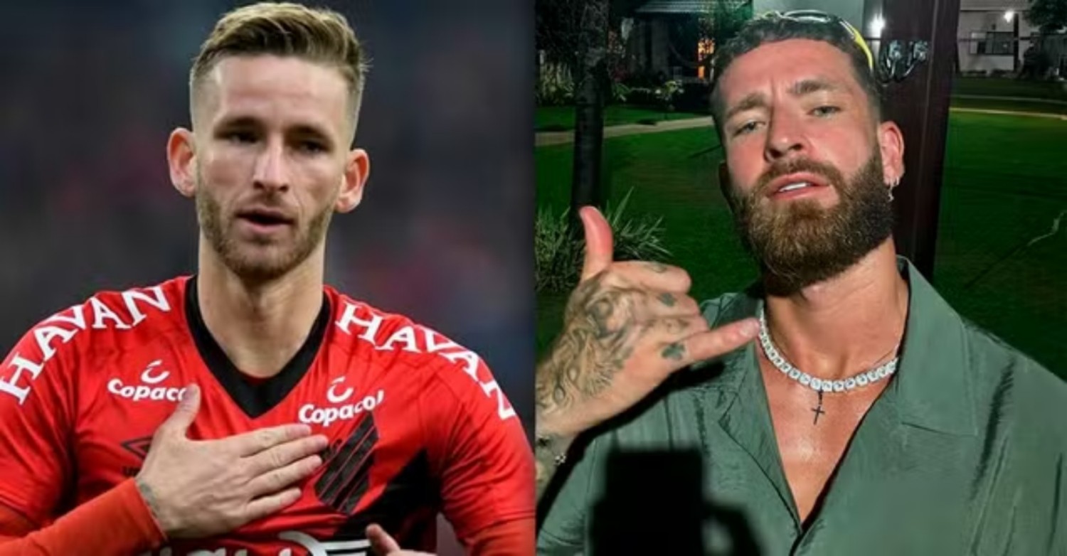Otoplastia: antes e depois do Léo Pereira, jogador do Flamengo — Foto: Divulgação CAP/Instagram