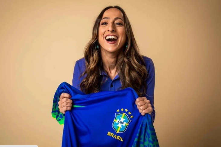 Renata Mendonça vai cobrir o futebol nas Olimpíadas de Paris — Foto: Divulgação/TV Globo