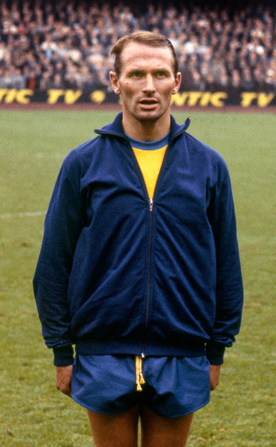 Jogador sueco Kurt Hamrin, que morreu neste domingo, aos 89 anos