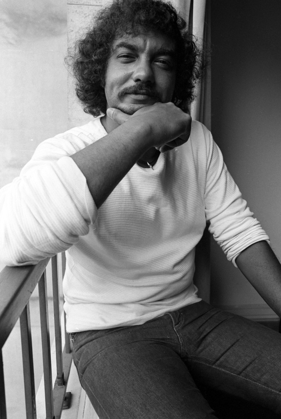 O cantor e compositor Erasmo Carlos em 1971 — Foto: arquivo/3-1971