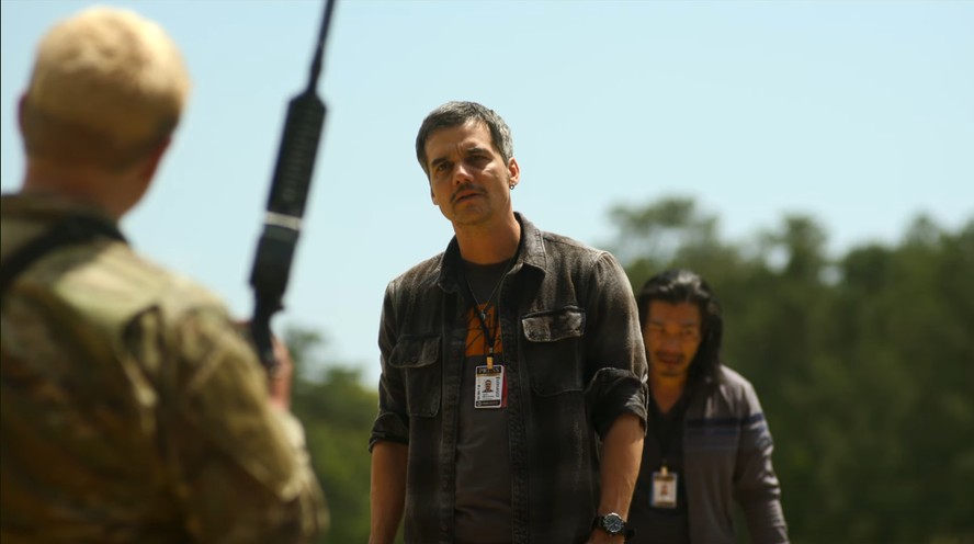 Wagner Moura em 'Guerra civil'