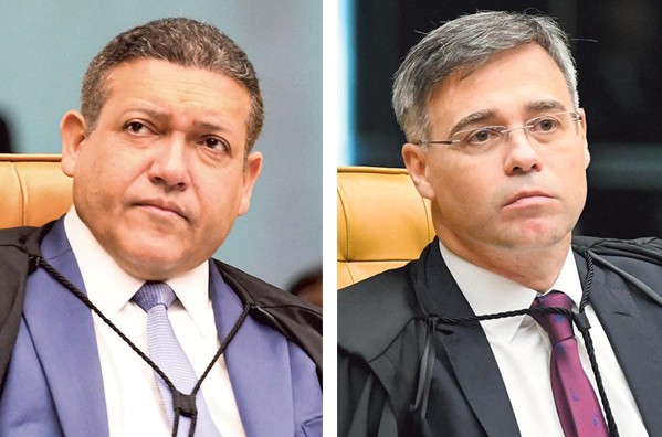 Marques (esq.) fez reuniões com membros da equipe econômica. Nunes fez aceno a Lula sobre escolha para o STF