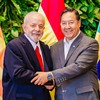 O presidente Lula e o presidente da Bolívia, Luis Arce - Ricardo Stuckert/PR