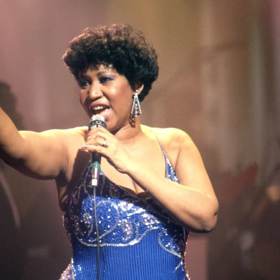 Aretha Franklin (1942-2018) — Foto: Reprodução