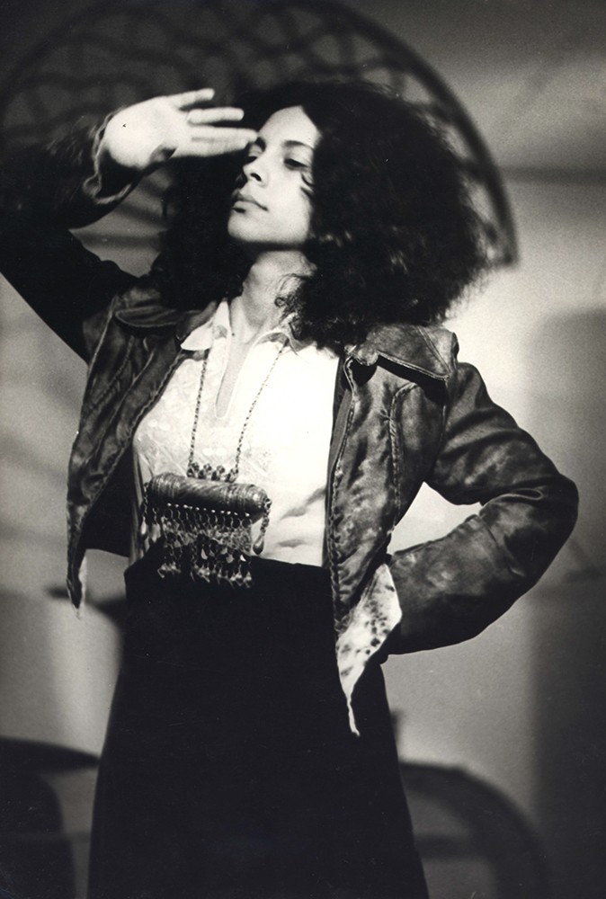 Gal Costa em 1970 — Foto: Reprodução fotográfica Correio da Manhã/Acervo Arquivo Nacional