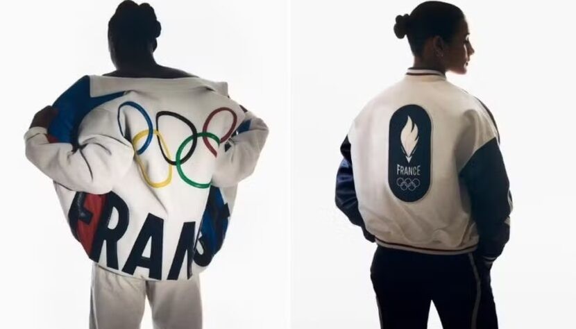 Uniforme da França nas Olimpíadas de Paris 2024 — Foto: Reprodução