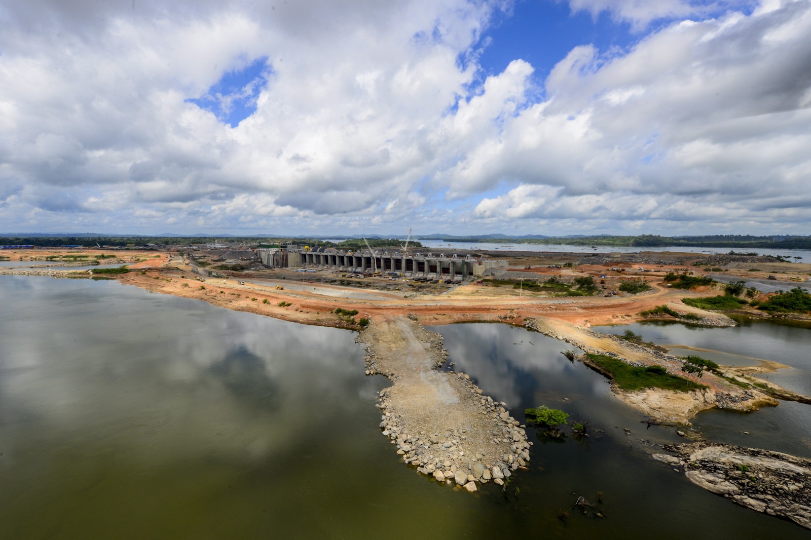 Usina hidrelétrica de Belo Monte — Foto: Divulgação