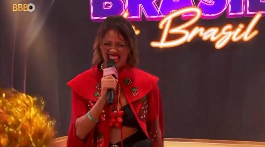 Beatriz teve sua segunda festa do líder no 'BBB 24'