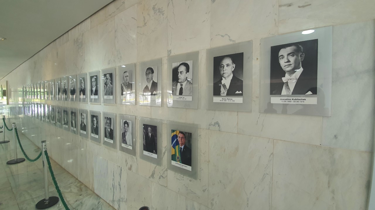 Galeria ganhou espaço para novo retrato de Lula — Foto: Infoglobo