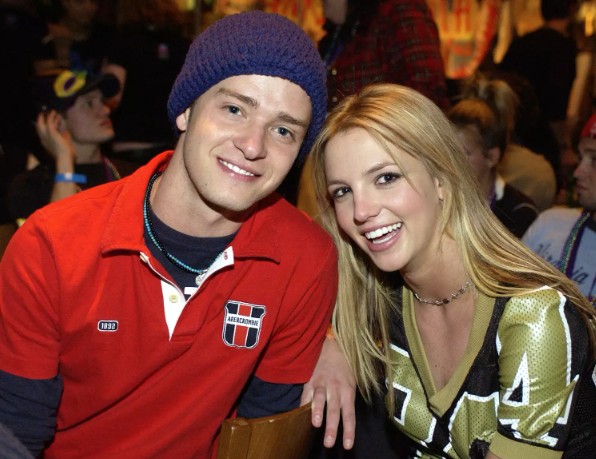 Britney Spears e Justin Timberlake namoraram entre 1999 e 2002 — Foto: Reprodução