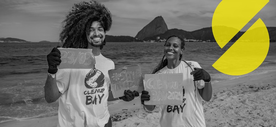 Voluntários convidam para o Dia de Limpeza da Baía de Guanabara