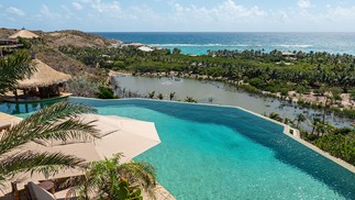 Ilha de Necker recebeu Barack Obama, Lady Di, entre outros — Foto: Reprodução/Site Virgin Limited Edition