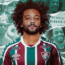 Marcelo foi anunciado como novo reforço do Fluminense