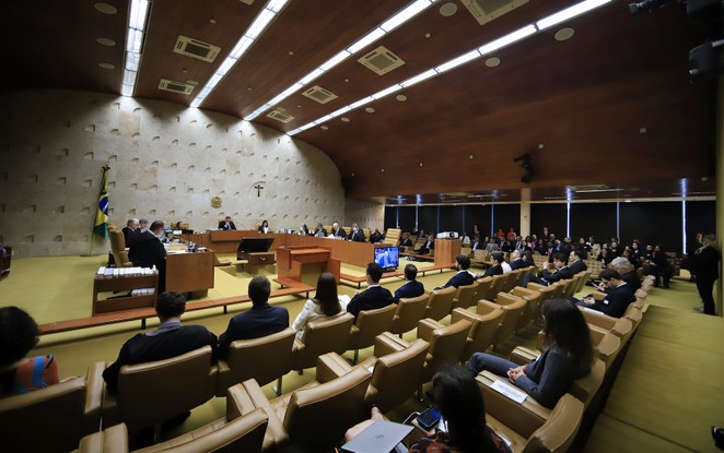 O plenário do Supremo Tribunal Federal