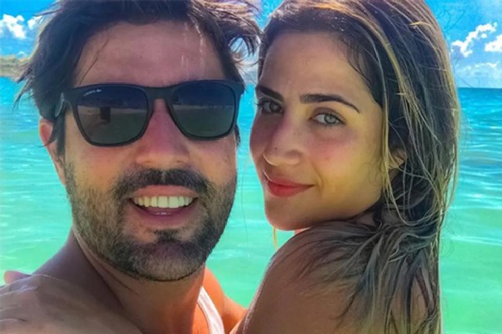 Sandro Pedroso foi casado com Jéssica Costa — Foto: Reprodução Instagram