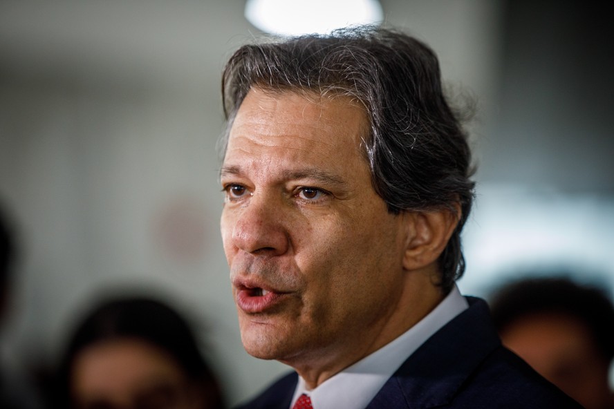 Ministro da Fazenda, Fernando Haddad.