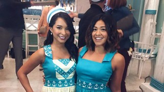 Jessica Caban posta com elenco de 'Jane The Virgin' — Foto: Reprodução/Instagram