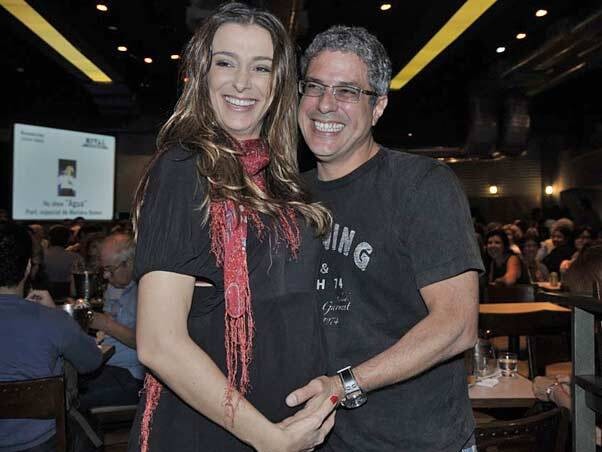 Mônica Martelli e o ex-marido, o produtor musical Jerry Marques: atriz fala com maestria sobre relacionamentos e também o final deles — Foto: Divulgação
