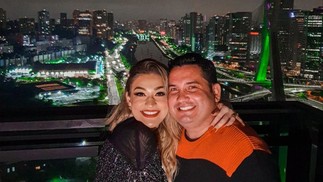 Leonardo Oliveira deixou a carreira como piloto de helicóptero na Força Aérea Brasileira (FAB) para trabalhar com Marília na internet — Foto: Reprodução/Instagram