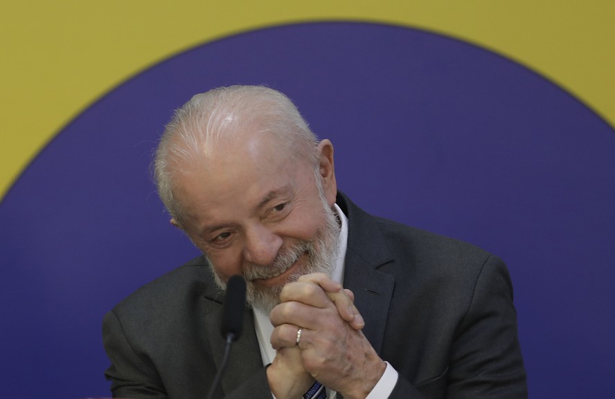 O presidente Luiz Inácio Lula da Silva durante reunião do Conselho da Federação em Brasília na última quarta-feira (3)