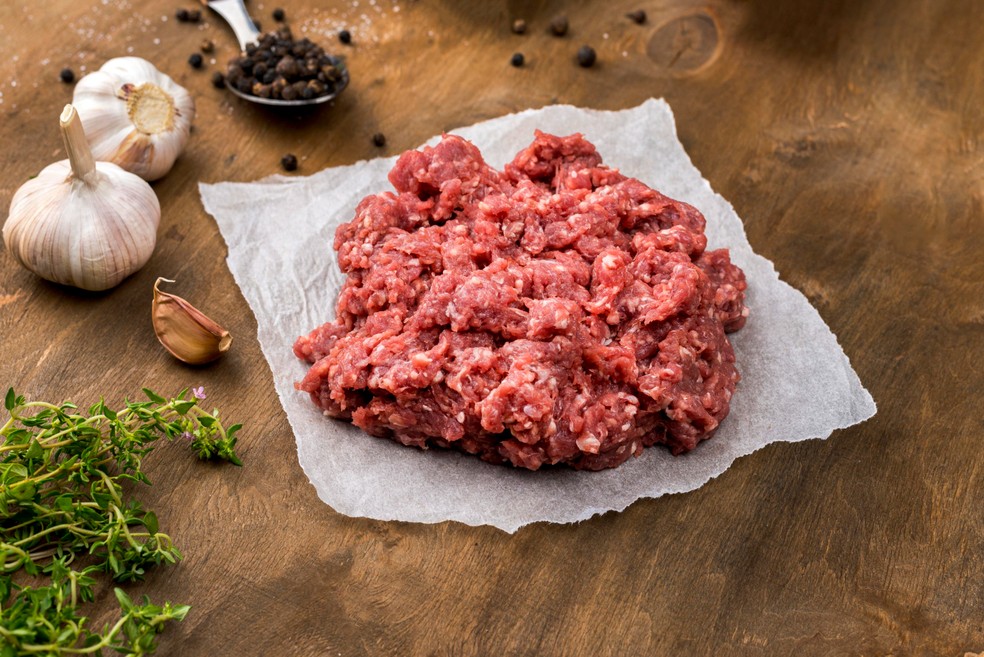 A carne moída deve ficar na geladeira de um a dois dias — Foto: Freepik