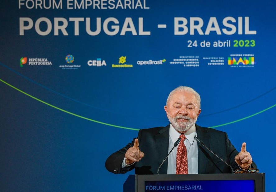Presidente Luiz Inácio Lula da Silva participa de Fórum Empresarial Portugal-Brasil, em Matosinhos